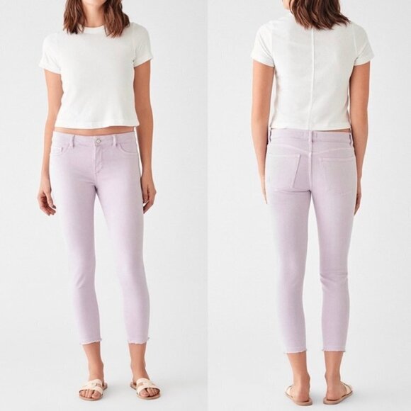 DL1961 Denim - DL1961 Premium Denim Florence Orchid Cropped Mid Rise Skinny Jeans 29 NWT